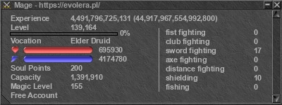Signature for player Mage